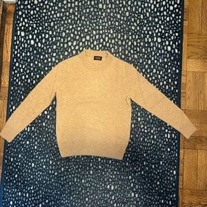J Crew Crewcuts Cashmere Sweater Camel Size Small (6-7)